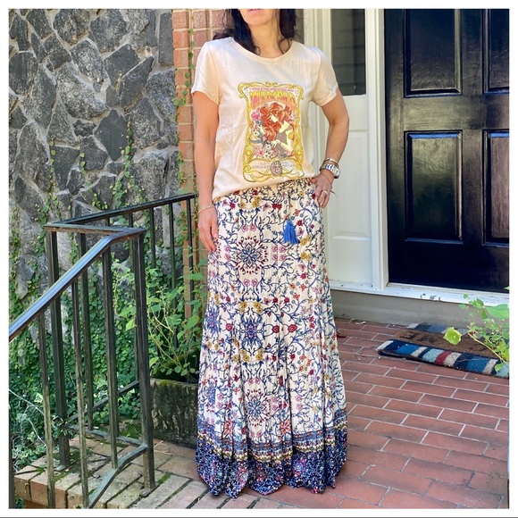 ✨LAST ONE✨Boho Gypsy Chic Maxi skirt - Picture 4 of 8